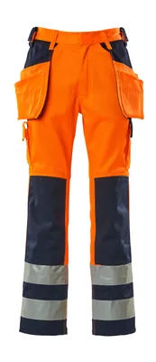Produktbild von MASCOT® Almas Handwerkerhose Größe 90C52, hi-vis orange/marine | Packung (1 Stück)