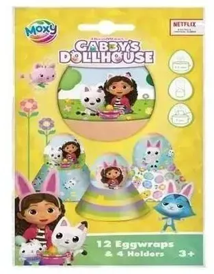 Image de Gabby : 12 emballages pour œufs et 4 coquetiers - Grafix