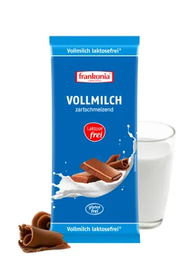 Zdjęcie produktu dla Frankonia czekolada mleczna bez laktozy i bezglutenowa 100g