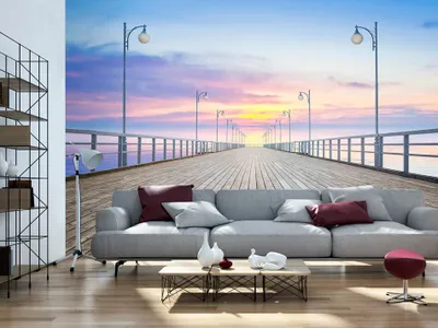 Produktbild von Vlies Fototapete 350x256 cm Tapeten Wandtapete XXL Himmel Meer c-A-0056-a-d