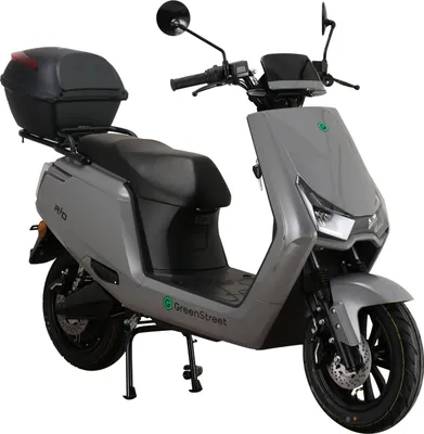Produktbild von Elektroroller Rio 2000W 25 kmh grau inkl. Topcase