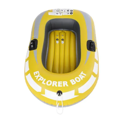 Image de Bateau gonflable, bateau de pêche gonflable, kayak gonflable, canoë gonflable, bateau gonflable 1 personne
