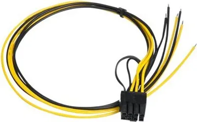 Produktbild von Przewód zasilający grafikę Akyga AK-SC-20 Kabel serwisowy ATX PCI-E 6+2pin 45cm
