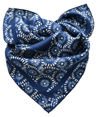 Produktbild von Prettystern Uni handrolliertes SeidenHalstuch Seide Nickituch Bandana Stirntu