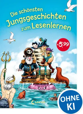Produktbild von Die schönsten Jungsgeschichten zum Lesenlernen