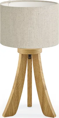 Produktbild von Bow Tischleuchte Jute Leinenoptik