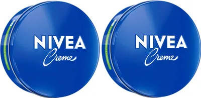 Produktbild von NIVEA Creme Feuchtigkeitspflege mit Eucerit® alle Hauttypen Unisex 2 x 400ml
