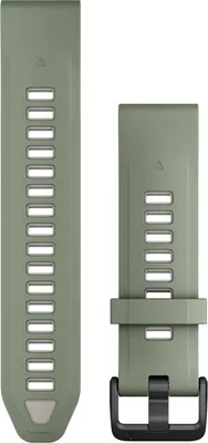 Garmin 010-13391-02 Quickfit Silikonband 20 mm Weidegrün/Nebelgrau 1