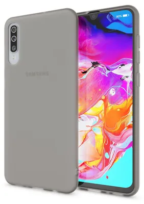 Zdjęcie produktu dla Etui na telefon komórkowy NALIA do Samsung Galaxy A70, smukłe etui ochronne typu bumper, czarne