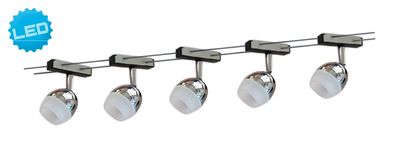 Näve - LED Seilsystem, Ponte, Drahtlänge: 2x5m  Seil: 3mm mit PVC Umhüllung; 1250942