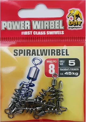 Produktbild von Angel Wirbel Norwegen Spiralwirbel Gr. 5