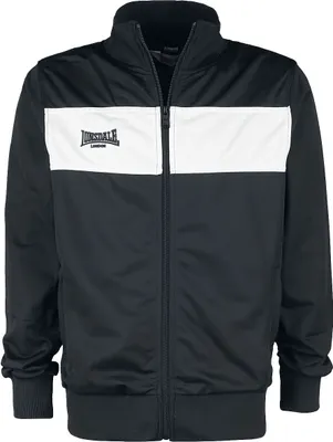 Obrázok produktu pre Pánska tepláková bunda slim fit ALNWICK Black/White XXXL Lonsdale