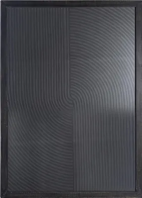 Produktbild von PTMD - Elasah Wandpaneel - Schwarz - 76 x 3 x 102 cm
