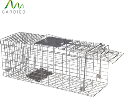 Obrázok produktu pre Živá pasca na kuny mačacie kovová 66 x 26 x 23 cm