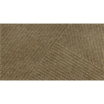 Produktbild von wash+dry DUNE Stripes taupe, Waterhog-Fußmatte, Drinnen/Draußen, Rechteckig, Braun, Einfarbig, Polyethylenterephthalat
