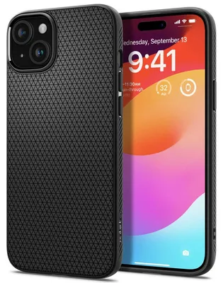 Obrázek produktu pro Spigen ACS06790, Obal, Apple, iPhone 15, 15,5 cm (6.1"), Černá