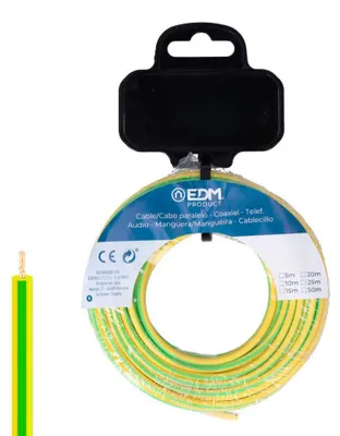 Immagine prodotto di Cavo h07z1-k 6 mm² bicolore 20 m