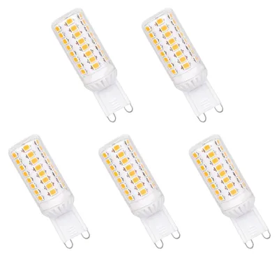 Produktbild von Spectrum G9 LED-Kapsellampe 4,5W 540lm 3000K warmweiß 5 Stück