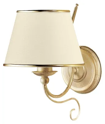 Productafbeelding van Wandlamp LAURA, ecru, 1xE27, 20W, metaal, afmetingen: 36x22x35cm, IP20, merk: Jupiter