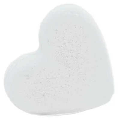 Immagine prodotto di Balle da bagno a forma di cuore, 70g - Fragranza: cocco