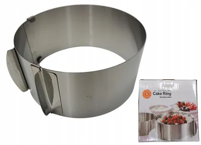 Produktbild von MTSidea Verstellbarer Tortenring Backform rund 15-30cm