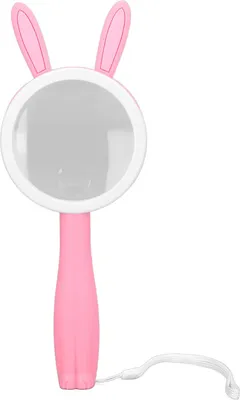 Immagine prodotto di Lente d'ingrandimento Manico in plastica Cartoon Rosa Coniglio Palmare HD ABS Manico confortevole Lettura Lente d'ingrandimento