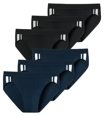 Produktbild von Herren Rioslip 6-Pack 95/5 Stretch - schwarz-navy - Größe S