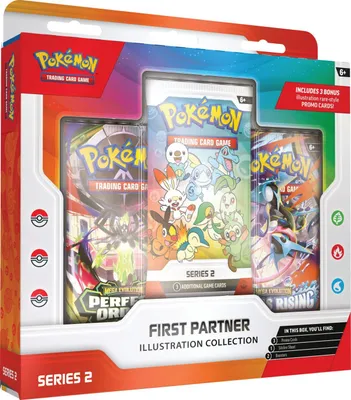 Obrázek produktu pro Pokémon TCG First Partner Illustration Collection – Series 2