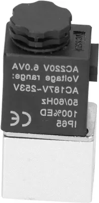 Image de Vanne pneumatique électromagnétique à 2 positions et 2 voies, G1/8 pouce, normalement ouverte, 220 V CA