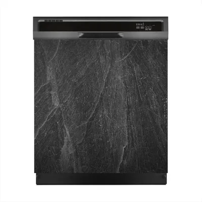 Produktbild von Magnete Dekorative 60x60 cm Küche Magnetmatte Spülmaschine - schwarze Stein