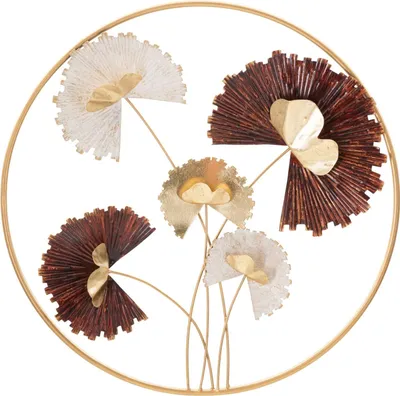 Image de Mauro Ferretti panneau mural Reddy Round Ø 61x5,7 cm multicolore