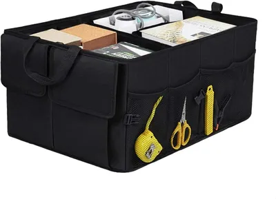 Produktbild von Kofferraum Organizer, faltbar, wasserdicht, 56 x 40 x 26 cm, für Auto