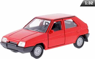 Zdjęcie produktu dla Model 1:34, ŠKODA FAVORIT, czerwony (A02856SFC)