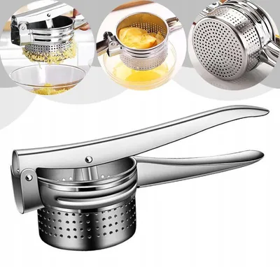 Zdjęcie produktu dla Praska Do Ziemniaków ViO TSG-567 Do Puree Metalowa Tłuczek Ugniatacz Stal