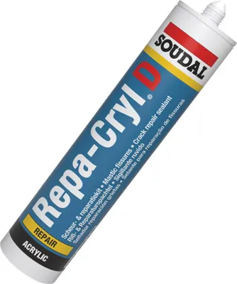 Produktbild von Soudal Struktur-Acryl - Repacryl D, weiss  - 310ml