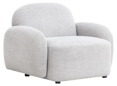 Zdjęcie produktu dla HOMLA Fotel HELMI szary 108x87x73 cm