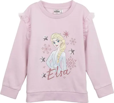 Produktbild von Cerda Group Baumwolle Brushed Frozen Sweatshirt Rosa 6 Years Rosa 6 Years