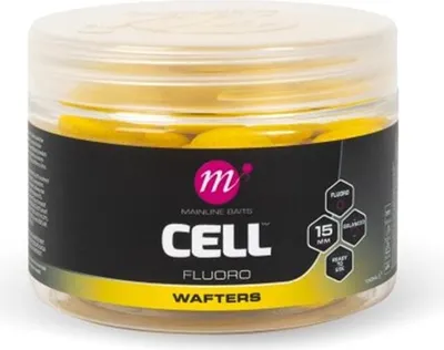 Produktbild von Mainline Baits Cell Fluoro Wafters 15 mm Yellow