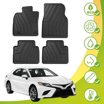Immagine prodotto di Tappetini Ecologici Con Materiali Riciclati Per Toyota Camry 9 Dal 2018