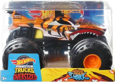 Immagine prodotto di Hot Wheels Monster Trucks HWG91, Monster Truck, 3 anni/anni, Metallo, Plastica, Nero, Arancione, Bianco