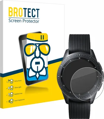 Produktbild von BROTECT Schutzglas für Samsung Galaxy Watch (42 mm) Schutzfolie Panzer Folie Glas Display Schutz klar