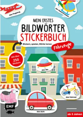 Produktbild von Mein erstes Bildwörter-Stickerbuch - Fahrzeuge