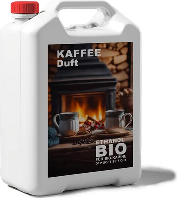Obrázok produktu pre 5 litrov bioetanolu KAFFEEDUFT Premium 100% prealkohol pre krb 5L