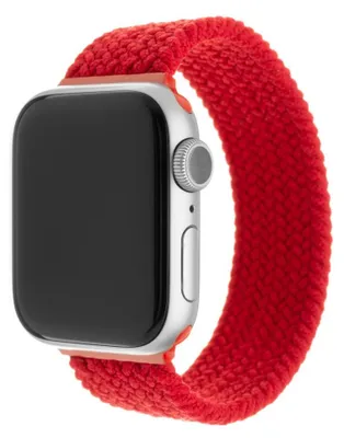 Immagine prodotto di FIXED Nylon Strap Cinturino in nylon elastico per Apple Watch 42/44 mm, taglia L, rosso