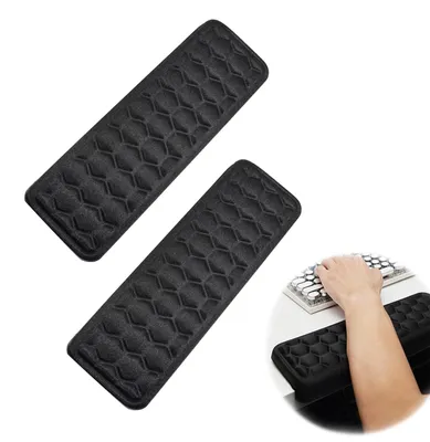 Obrázok produktu pre Sada dvoch ergonomických podložiek z pamäťovej peny na zápästie a lakeť