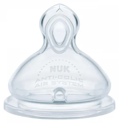 Obrázok produktu pre Náustok-Cumlík Flow Control Nuk 6+ m  2 ks