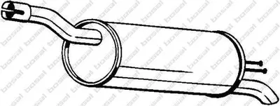 Produktbild von Bosal Endschalldämpfer  148-343