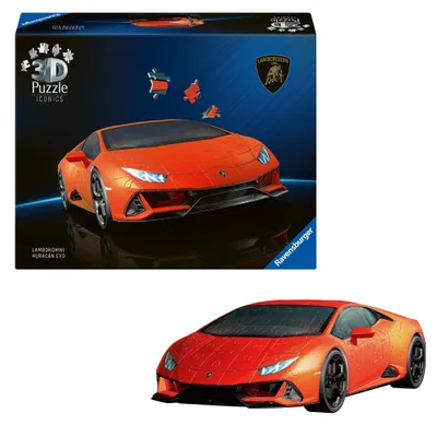 Productafbeelding van Lamborghini Huracán EVO - Arancio 3D-puzzel