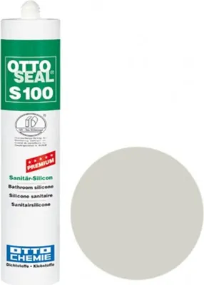 Produktbild von Otto Chemie Ottoseal S100 Silikon 300ml C94 Silbergrau