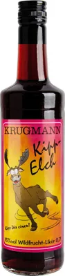 Produktbild von Krugmann Kipp Elch Wildfruchtlikör 15 % Vol. 0,7 L Alkohol Party JGA Partygadget